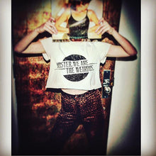 Load image into Gallery viewer, Mister, We Are the Weirdos White Crop Top