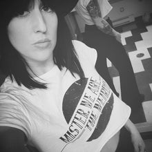 Load image into Gallery viewer, Mister, We Are the Weirdos White Crop Top