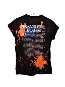 Black Veil Brides - The Black Mass 2014 Tour Distressed Band Tee