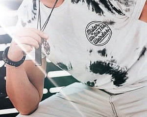 Nothing's Ever Black & White Men's Classic Logo Tee