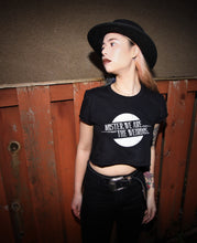Load image into Gallery viewer, Mister, We Are the Weirdos - Branded Crop Top