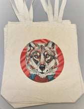 Load image into Gallery viewer, Fantastic Mr. Wolf Canvas Tote Bag
