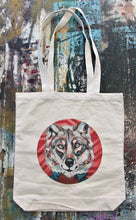 Load image into Gallery viewer, Fantastic Mr. Wolf Canvas Tote Bag