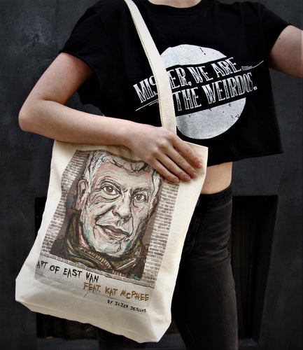 Anthony Bourdain Canvas Tote Bag