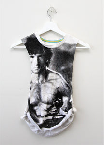 Upcycled Rambo Tank Top