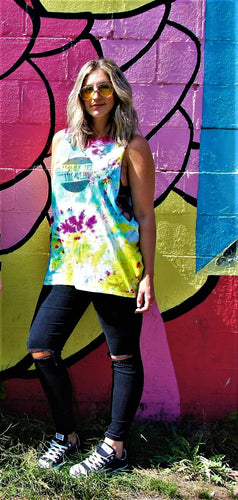 Weirdos Confetti Cut Off Tank