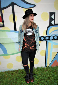 Mister, We Are the Weirdos Distressed Cut Off Tank