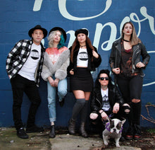 Load image into Gallery viewer, Mister, We Are the Weirdos Upcycled White Tank