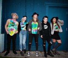 Load image into Gallery viewer, Mister, We Are the Weirdos Confetti Crop Top