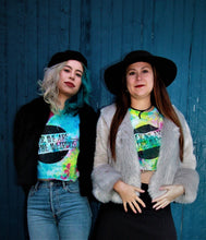 Load image into Gallery viewer, Mister, We Are the Weirdos Confetti Crop Top