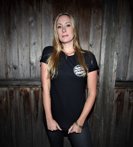 The Classic Logo Tee in Black
