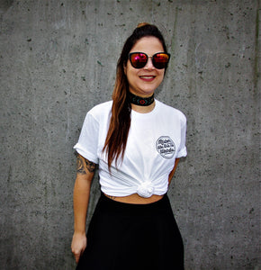 The Classic Logo Tee in White