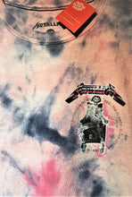 Load image into Gallery viewer, METALLICA Hand Dyed Band Tee