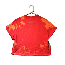 Load image into Gallery viewer, No 5 Orange Entertainment Lounge Reworked Crop Top