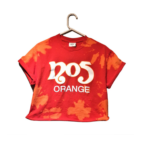 No 5 Orange Entertainment Lounge Reworked Crop Top