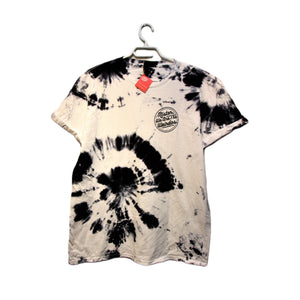 Nothing's Ever Black & White Classic Logo Tee